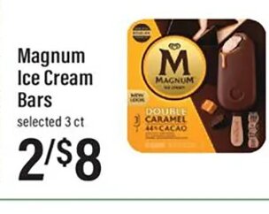 Magnum Ice Cream Bars at Lowes Foods