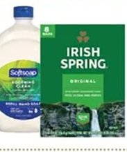 Irish Spring or Softsoap Body Wash