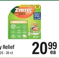 Zyrtec Allergy Relief