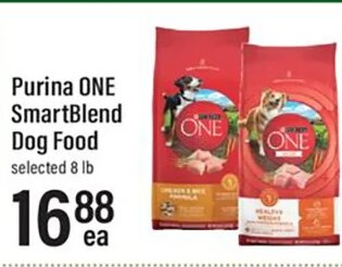 Purina ONE SmartBlend Dog Food at Lowes Foods