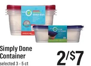 Simply Done Container