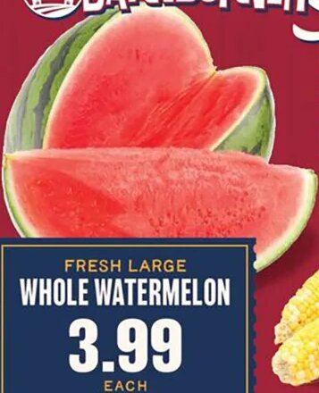 Whole Watermelon at Lowes Foods