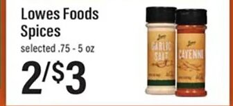 Lowes Foods Spices