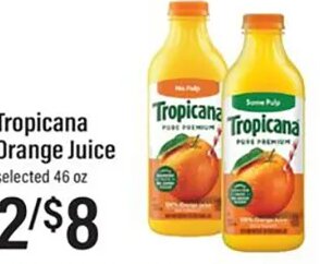 Tropicana Orange Juice at Lowes Foods