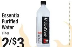 Essentia Purified Water at Lowes Foods