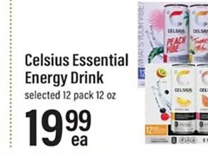 Celsius Essential Energy Drink at Lowes Foods