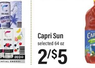 Capri Sun at Lowes Foods