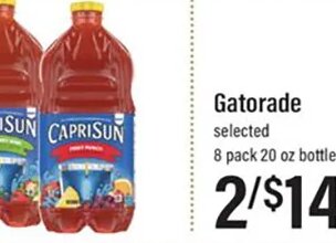 Gatorade at Lowes Foods