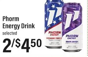 Phorm Energy Drink at Lowes Foods