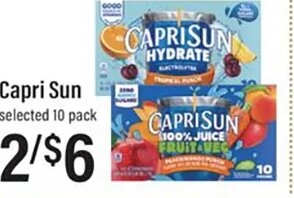 Capri Sun at Lowes Foods