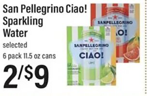 San Pellegrino Ciao! Sparkling Water