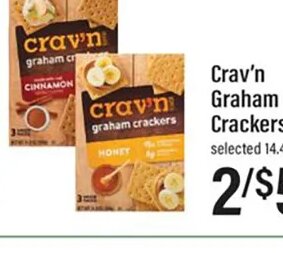 Crav'n Graham Crackers at Lowes Foods