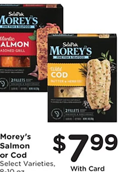 Morey's Salmon or Cod at Mariano's