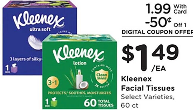 Kleenex Facial Tissues