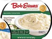 Bob Evans Sour Cream & Chives Mashed Potatoes