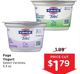 Fage Yogurt at Mariano's