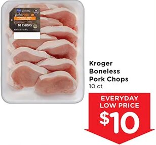 Kroger Boneless Pork Chops
