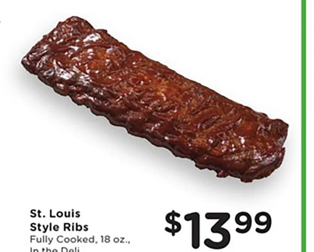 St. Louis Style Ribs at Mariano's