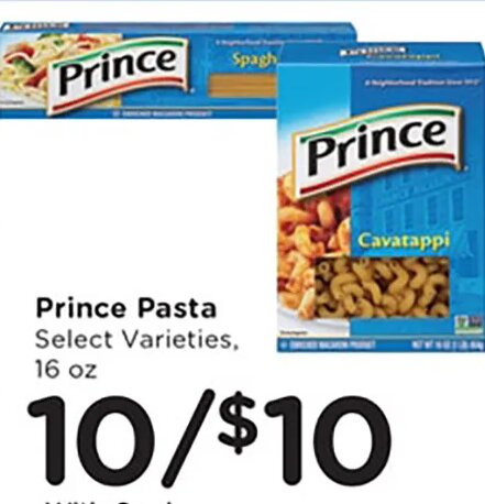 Prince Pasta at Mariano's