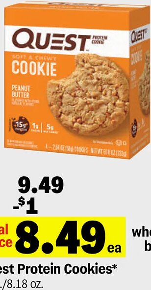 Quest Protein Cookies
