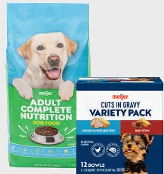 Meijer Wet Dog Food Variety Pack at Meijer