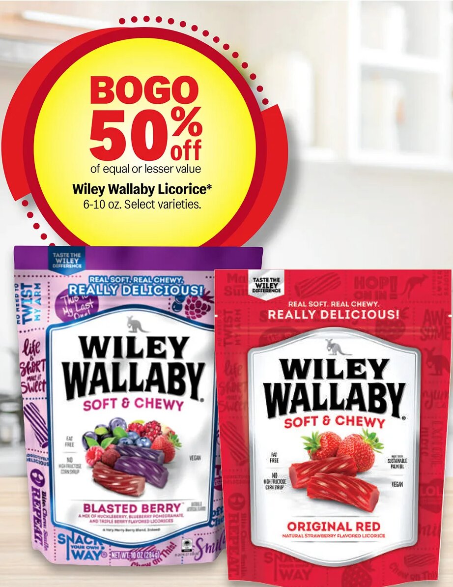 Wiley Wallaby Licorice