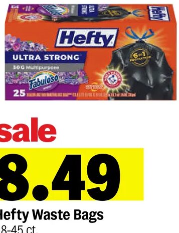 Hefty Waste Bags at Meijer
