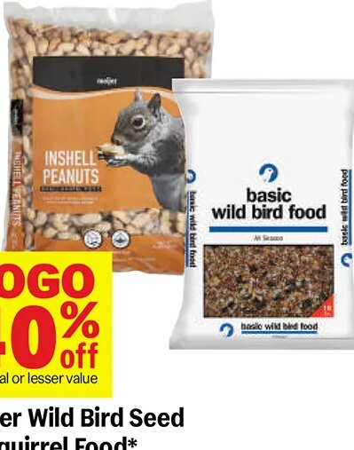Meijer Wild Bird Seed or Squirrel Food