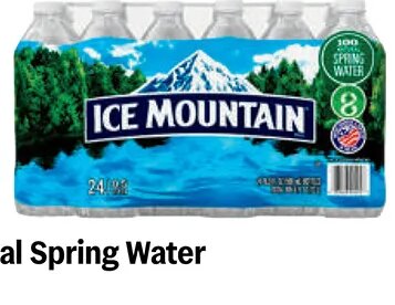 Ice Mountain Natural Spring Water