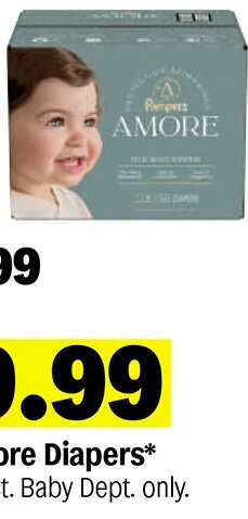 Pampers Amore Diapers at Meijer