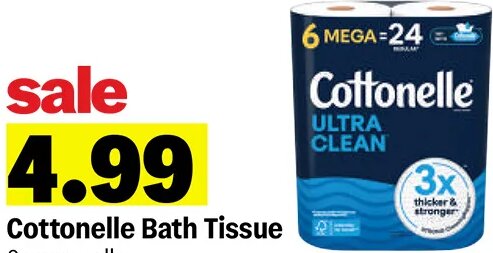 Cottonelle Bath Tissue at Meijer