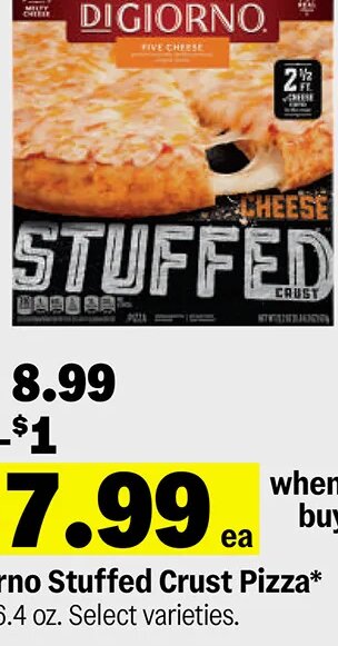 DiGiorno Stuffed Crust Pizza at Meijer