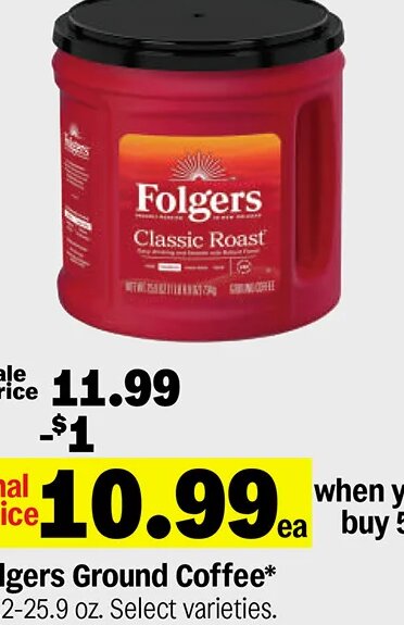 Folgers Ground Coffee