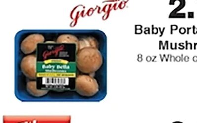 Baby Portabella Mushrooms