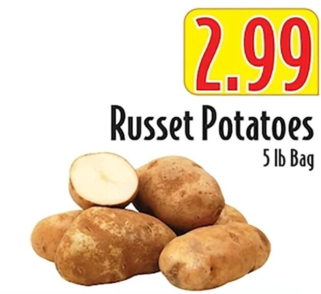 Russet Potatoes at Piggly Wiggly