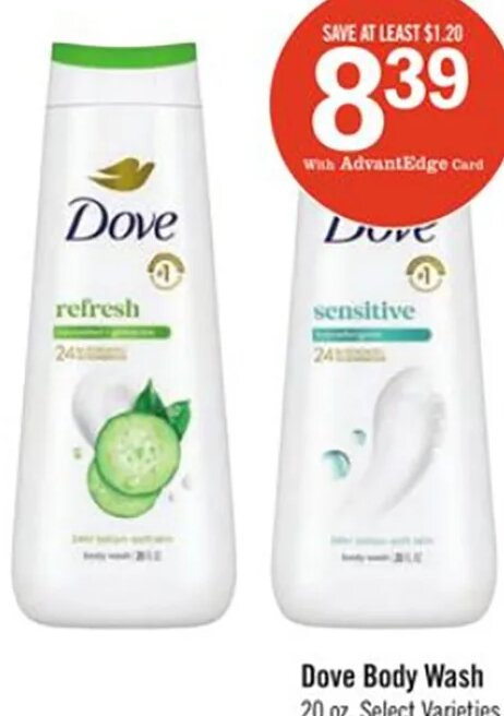 Dove Body Wash