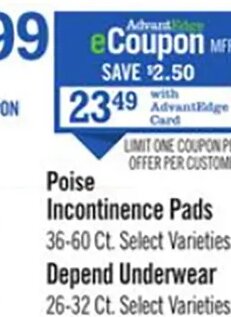 Depend Underwear