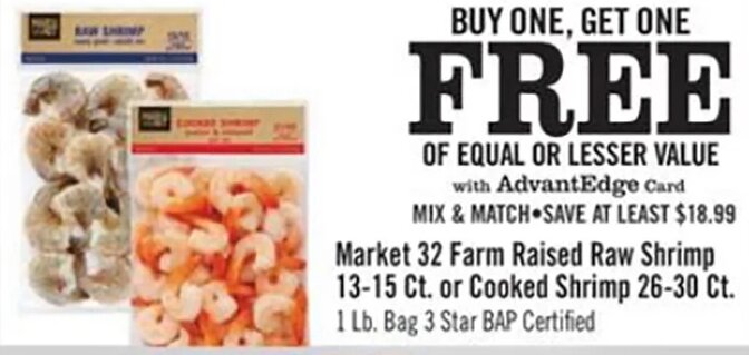Market 32 Farm Raised Raw Shrimp