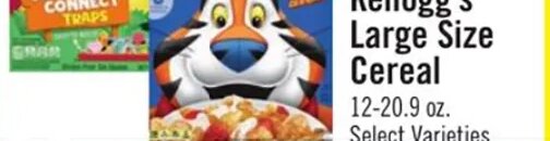 Kellogg's Large Size Cereal