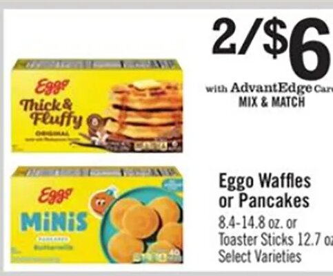 Eggo Waffles or Pancakes