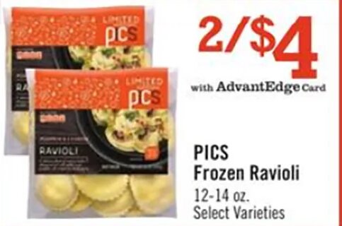 PICS Frozen Ravioli