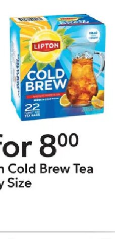 Lipton Cold Brew Tea Family Size