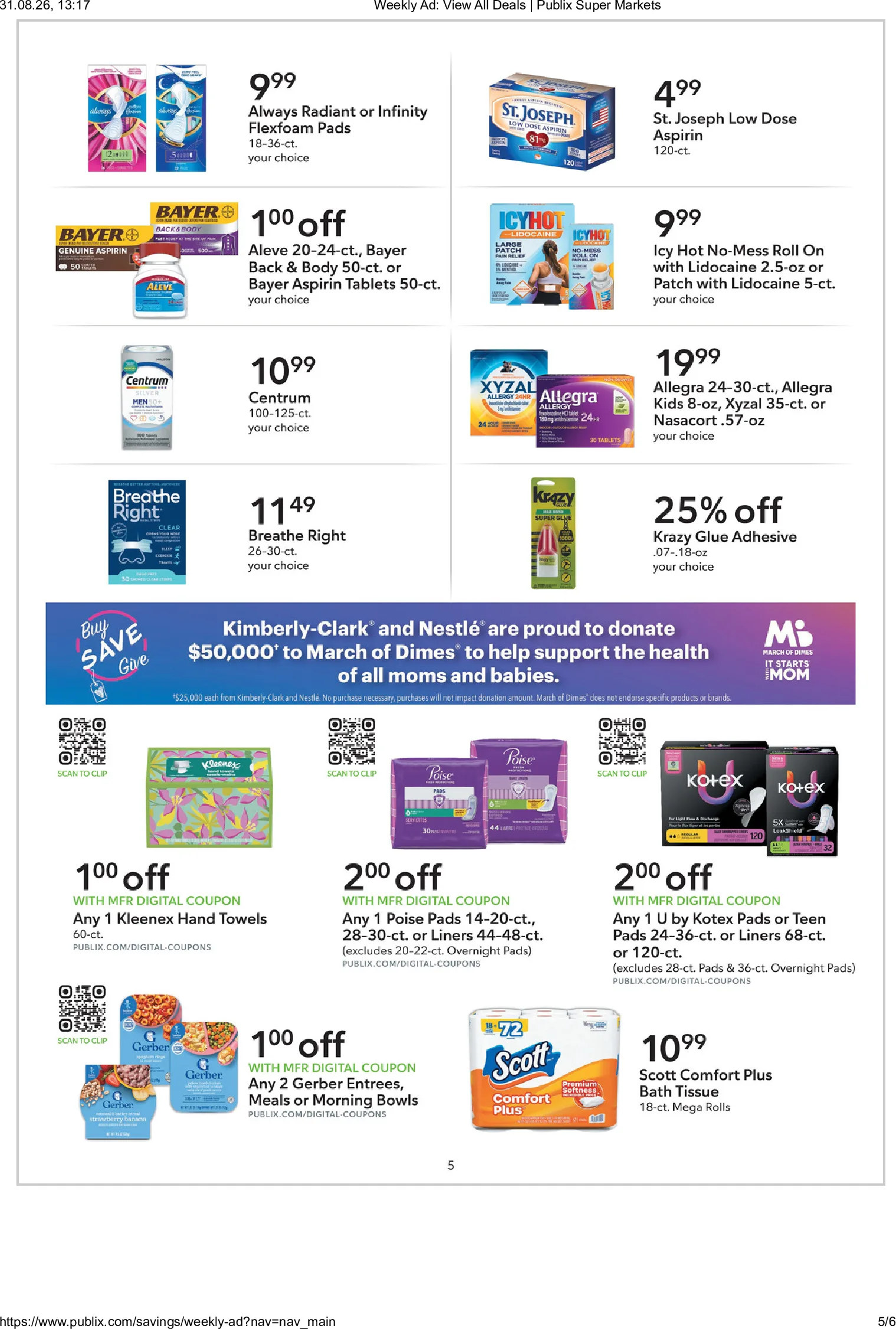 Publix Weekly Ad Page 5
