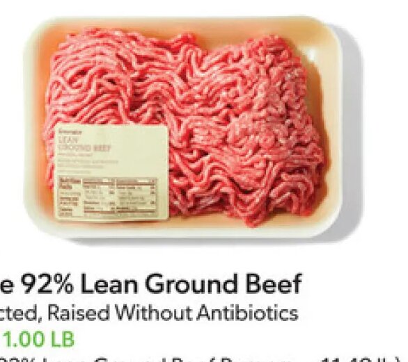 GreenWise 92% Lean Ground Beef