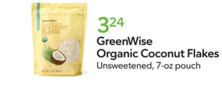 GreenWise Organic Coconut Flakes