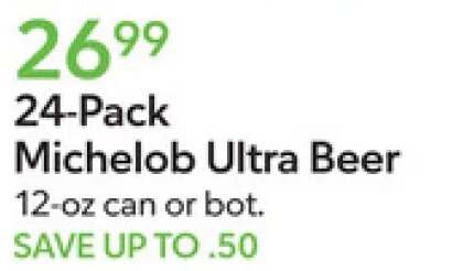 Michelob Ultra Beer at Publix