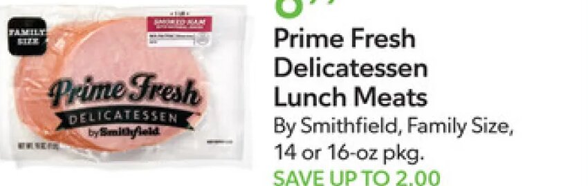 Prime Fresh Delicatessen Lunch Meats at Publix