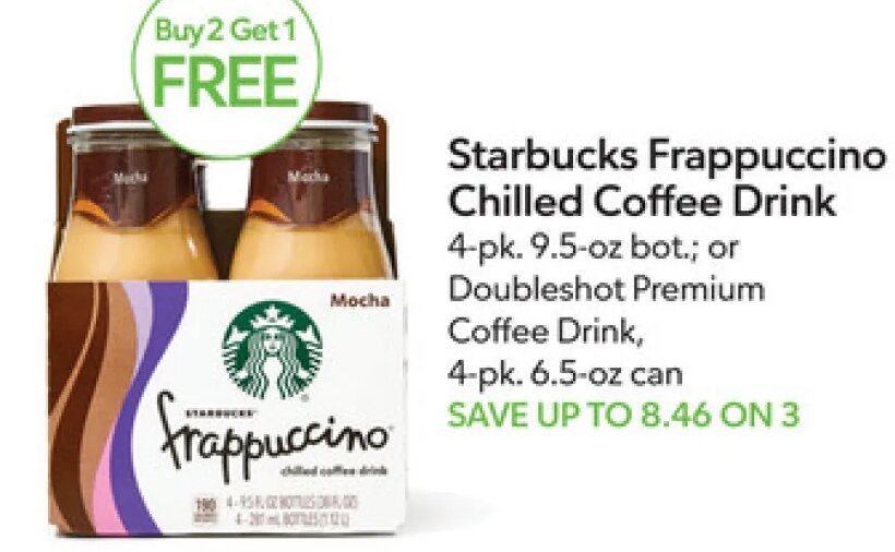 Starbucks Frappuccino Chilled Coffee Drink