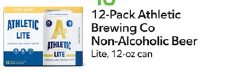 12-Pack Athletic Brewing Co Non-Alcoholic Beer