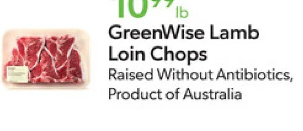 GreenWise Lamb Loin Chops